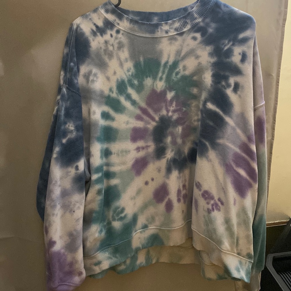 American eagle tie dye sweatshirt